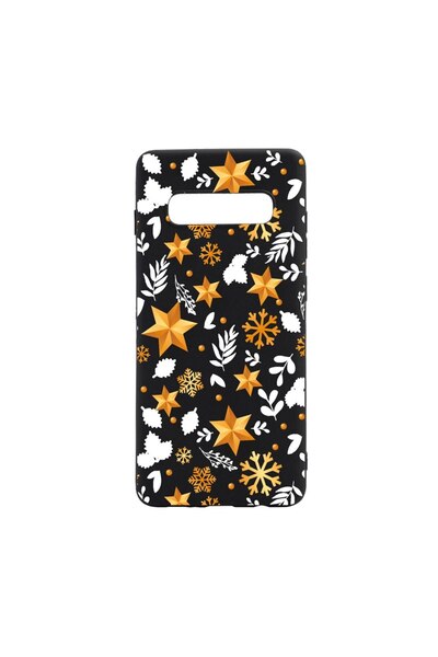 bestcase Θήκη σιλικόνης συμβατή με Samsung Galaxy S10, Φθινοπωρινά χρώματα, α...