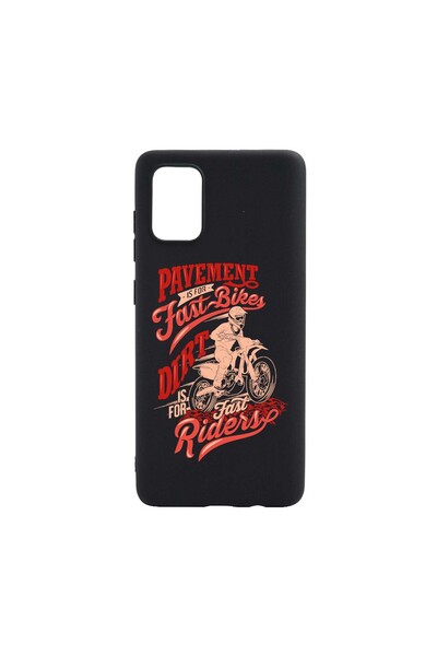 bestcase Husa Silicon, Compatibila cu Samsung Galaxy A13 4G, Fast Bike, rezis...