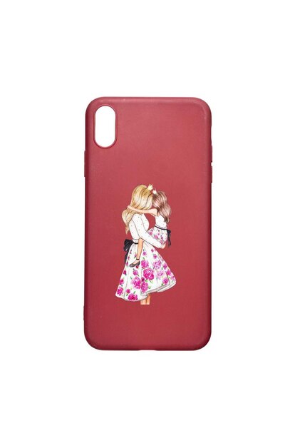 bestcase Θήκη σιλικόνης, Συμβατή με Apple iPhone XR, Πριγκίπισσες Κορίτσι Μαμ...