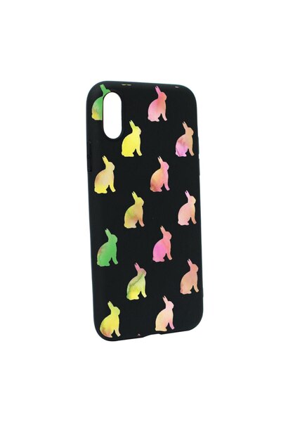 bestcase Husa Silicon Compatibila Cu Apple iPhone XR, Cool Rabbits, rezistent...