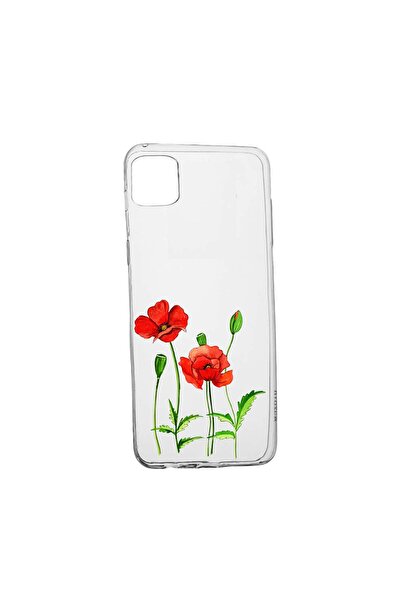 bestcase Θήκη σιλικόνης, Συμβατή με Samsung Galaxy M22, Κόκκινο Παπαρούνι, Αν...