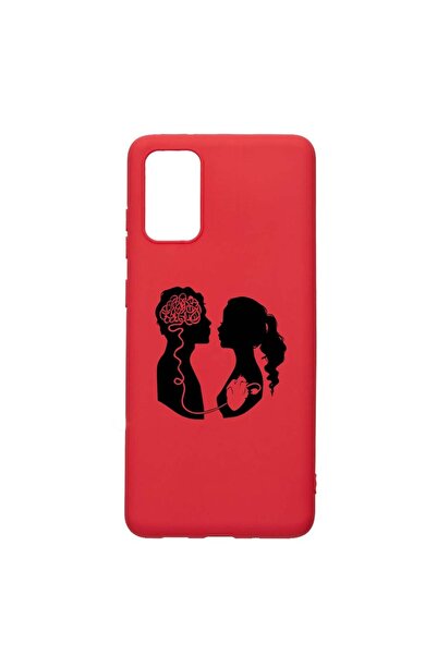 bestcase Θήκη σιλικόνης, Συμβατή με Samsung Galaxy A02s, Αγάπη με Εγκέφαλο, α...