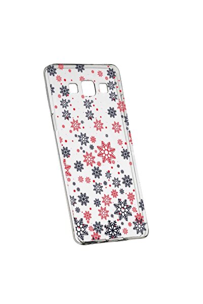 bestcase Θήκη για Samsung Galaxy J3 2016, Σιλικόνης, Λεπτή, Νιφάδες χιονιού, 154