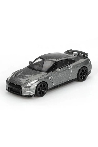 mini gt Nissan GT-R 2013 Dark Metal Gray Nismo R35 CRS Version