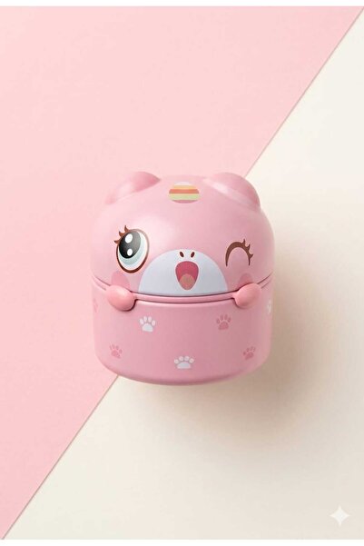 BATS METAL KALEMTIRAŞ ÇİFT BIÇAKLI CUTE FRIENDS 1 ADET (MK-6405) PANDA AYICIK