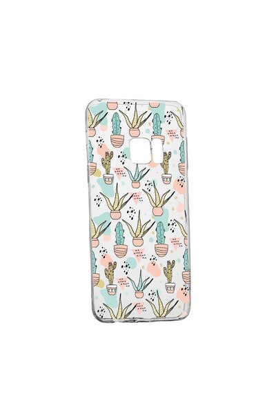 bestcase Θήκη σιλικόνης συμβατή με Samsung Galaxy S7, Κάκτος, ανθεκτική στη φ...