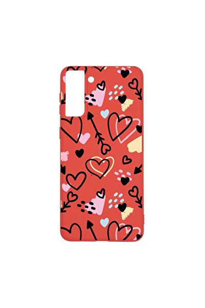 bestcase Θήκη σιλικόνης, Συμβατή με Samsung Galaxy S21 Plus, Σχέδιο με σύμβολ...