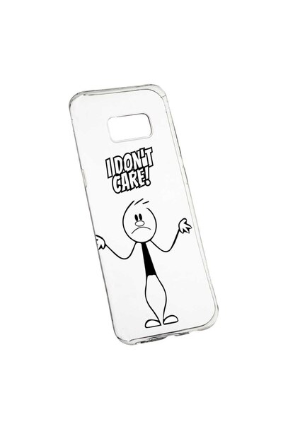 bestcase Θήκη για Samsung Galaxy S8, Σιλικόνης, Λεπτή, Δεν με νοιάζει, 162