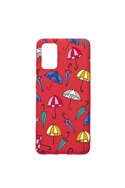 bestcase Θήκη σιλικόνης, Συμβατή με Samsung Galaxy M02s, Σχέδιο Ομπρέλα, Ανθε...