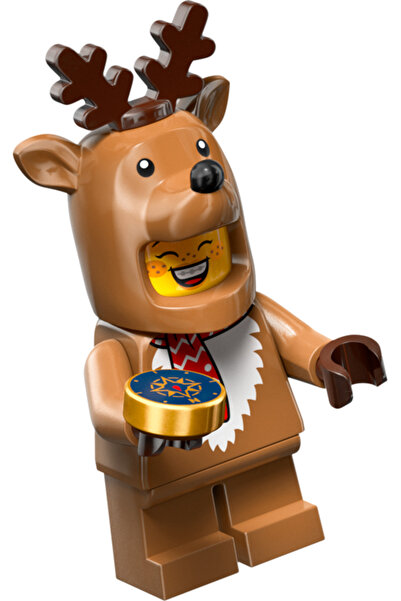 LEGO City - Ren Geyiği Kostümlü Kız Orijinal Minifigür