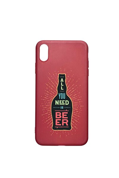 bestcase Husa Silicon, Compatibila Cu Apple iPhone XR, All You Need Is Beer, ...