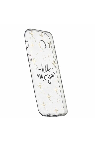 bestcase Θήκη για Samsung Galaxy A5 2016, Σιλικόνης, Λεπτή, Hello Νέο Έτος, 173