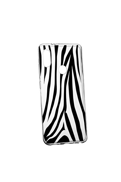 bestcase Силиконов калъф, съвместим с Huawei Honor Note 10, Зебра, устойчив н...