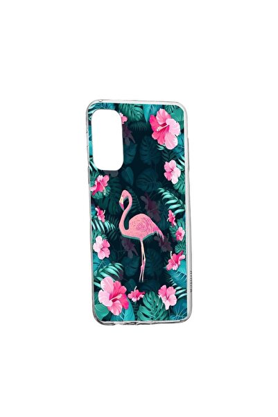 bestcase Θήκη Σιλικόνης Φλαμίνγκο, Συμβατή με Samsung Galaxy S21, ανθεκτική σ...