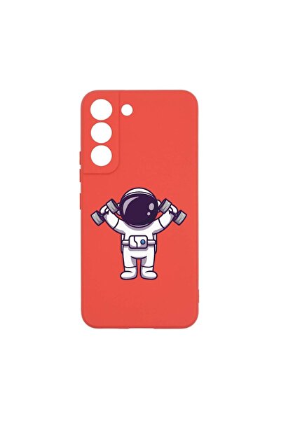 bestcase Θήκη σιλικόνης, Συμβατή με Samsung Galaxy S22 Plus, Astronaut Gym, α...