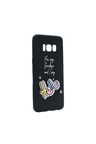 bestcase Husa Silicon Compatibila Cu Samsung Galaxy S8, Say Hello, rezistenta...