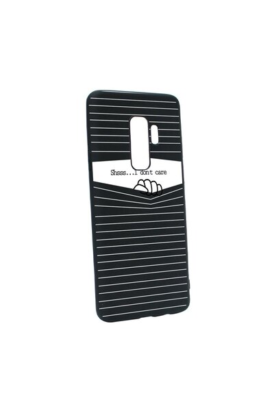 bestcase Θήκη σιλικόνης συμβατή με Samsung Galaxy S9, Δεν με νοιάζει, ανθεκτι...