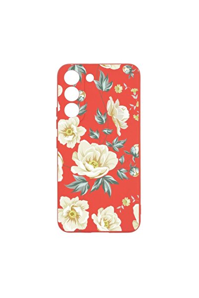bestcase Θήκη σιλικόνης, Συμβατή με Samsung Galaxy S22 Plus, Λουλούδια, ανθεκ...