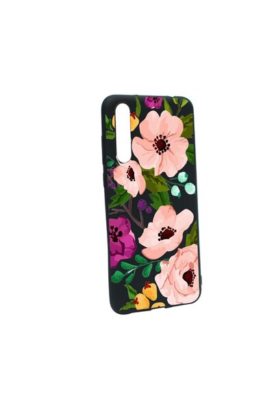 bestcase Θήκη σιλικόνης συμβατή με Samsung Galaxy A50 / A50s, Παστέλ Λουλούδι...