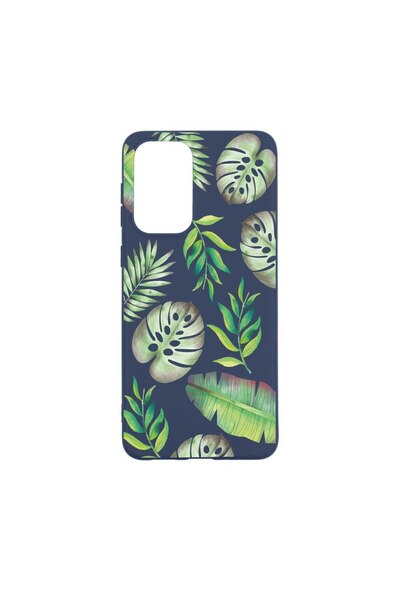 bestcase Θήκη σιλικόνης συμβατή με Samsung Galaxy M23, Τροπικό, ανθεκτική στη...