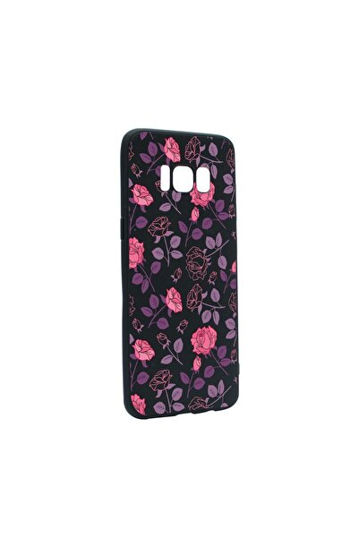 bestcase Θήκη σιλικόνης συμβατή με Samsung Galaxy S8, Τριαντάφυλλα, ανθεκτική...