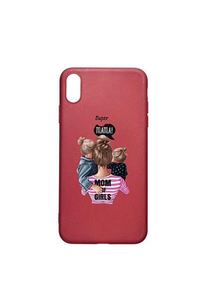 bestcase Θήκη σιλικόνης, Συμβατή με Apple iPhone XR, Σούπερ Μαμά, ανθεκτική σ...
