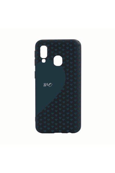 bestcase Силиконов калъф, съвместим със Samsung Galaxy A40, Love Me, устойчив...