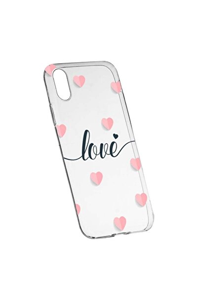 bestcase Husă pentru Apple iPhone XR, Love+Hearts, 85, Silicon