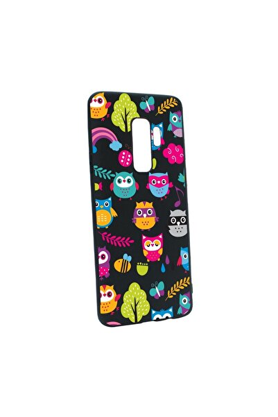 bestcase Силиконов калъф, съвместим със Samsung Galaxy S9, OWL, устойчив на и...