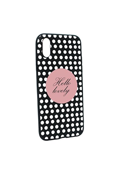 bestcase Θήκη σιλικόνης συμβατή με Apple iPhone XR, Hello Lovely, ανθεκτική σ...