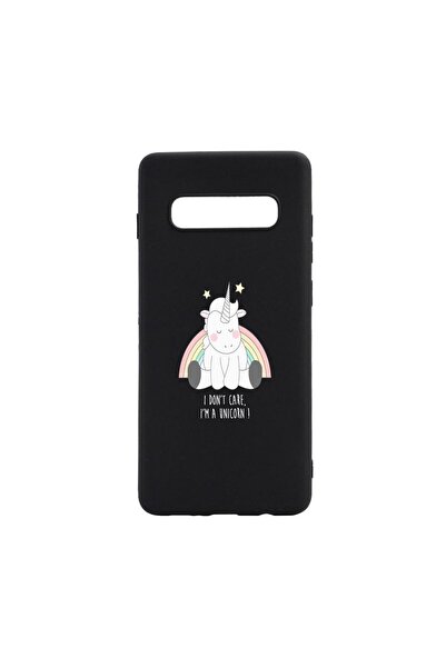 bestcase Θήκη σιλικόνης συμβατή με Samsung Galaxy S10 Plus, Μονόκερος - Δεν μ...