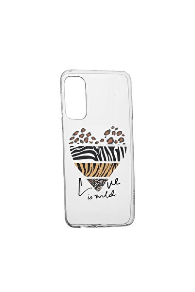 bestcase Θήκη σιλικόνης συμβατή με Samsung Galaxy S22, Love Is Wild, ανθεκτικ...