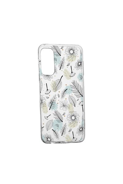 bestcase Θήκη σιλικόνης, Συμβατή με Samsung Galaxy M32 5G, Λουλούδια, Ανθεκτι...