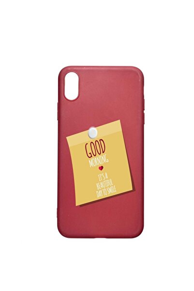 bestcase Husa Silicon, Compatibila Cu Apple iPhone XR, Good Morning Sticker, ...