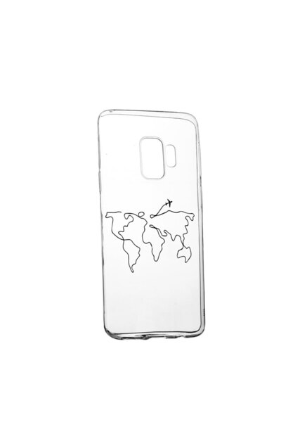 bestcase Θήκη σιλικόνης συμβατή με Samsung Galaxy S9, για ταξίδια, ανθεκτική ...