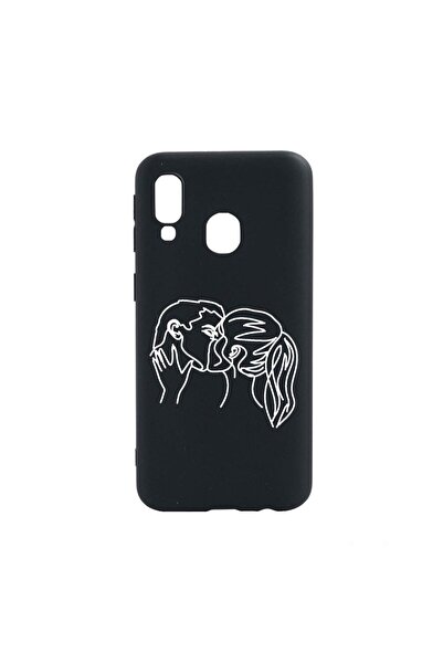 bestcase Θήκη σιλικόνης συμβατή με Samsung Galaxy A40, Teen Love, ανθεκτική σ...