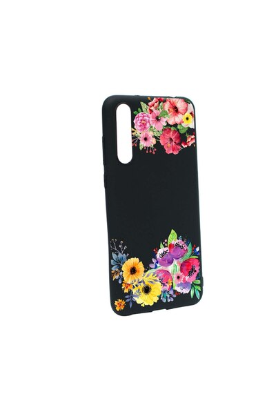 bestcase Husa Silicon Compatibila Cu Samsung Galaxy A13, Flowers, rezistenta ...