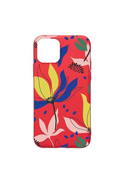 bestcase Husa Silicon Compatibila Cu Apple iPhone 12 Mini, Flowers Pattern, r...