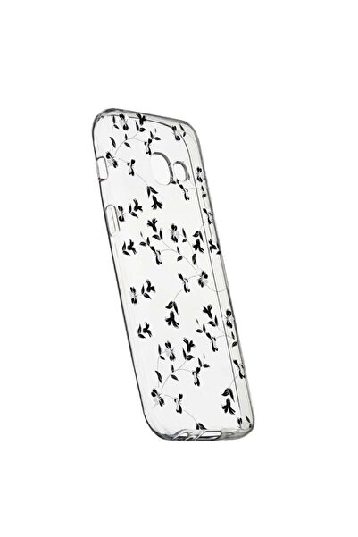 bestcase Husa pentru Samsung Galaxy J4+ 2018, Black Flower, 128, Silicon