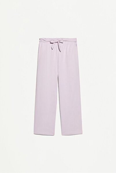 LEFTIES Kalın jarse culotte pantolon