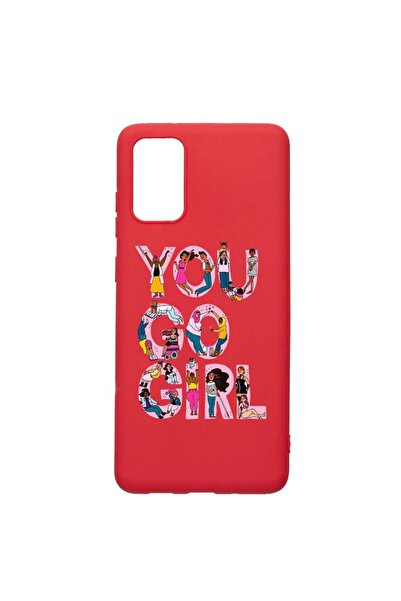 bestcase Θήκη σιλικόνης, Συμβατή με Samsung Galaxy M02s, Girl Power, ανθεκτικ...