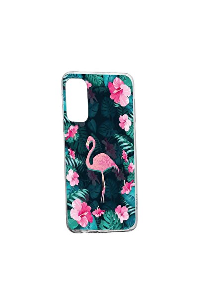 bestcase Θήκη Σιλικόνης Φλαμίνγκο, Συμβατή με Samsung Galaxy S21 FE, ανθεκτικ...