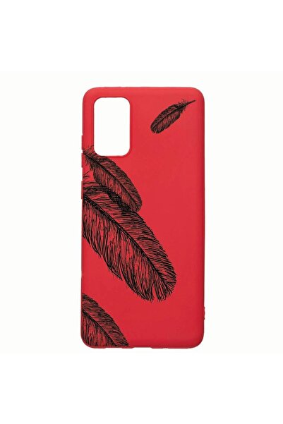 bestcase Θήκη σιλικόνης, Συμβατή με Samsung Galaxy A02s, Feathers BW, ανθεκτι...