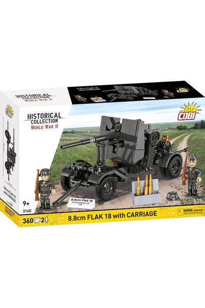 COBI 8.8 cm Flak 18 with Carriage, 360 piese ( COBI-3140 )