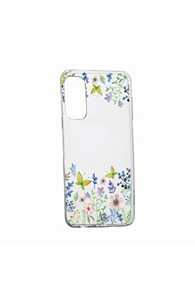 bestcase Θήκη σιλικόνης συμβατή με Samsung Galaxy A72, Λουλούδια, ανθεκτική σ...