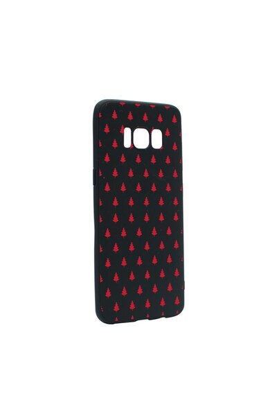 bestcase Θήκη σιλικόνης συμβατή με Samsung Galaxy S8, Χριστουγεννιάτικη, ανθε...