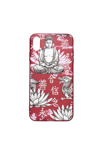 bestcase Θήκη σιλικόνης, Συμβατή με Apple iPhone XR, Βούδας, ανθεκτική στη φθ...