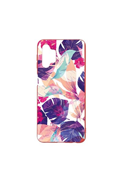bestcase Θήκη σιλικόνης, Συμβατή με Samsung Galaxy A32 5G, Τροπικά λουλούδια,...