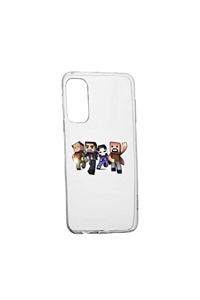 bestcase Husa Silicon Minecraft, Compatibila Cu Samsung Galaxy S21, rezistent...