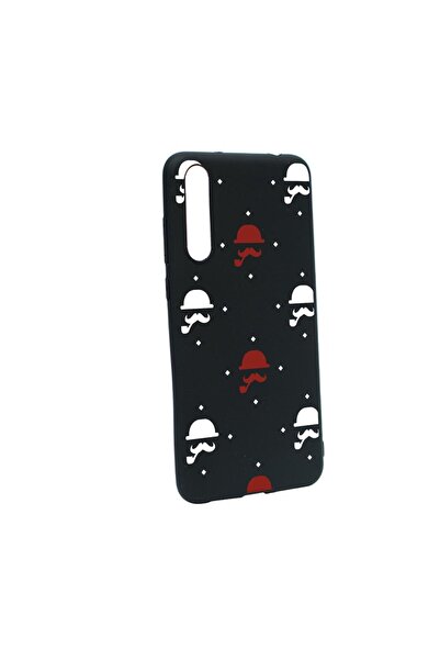 bestcase Θήκη σιλικόνης συμβατή με Samsung Galaxy A50 / A50s, Σχέδιο μουστάκι...